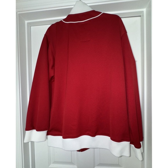 Cincinnati Reds Cooperstown Mitchell & Ness MLB Jacket Mens 44L Nice! - Picture 6 of 9